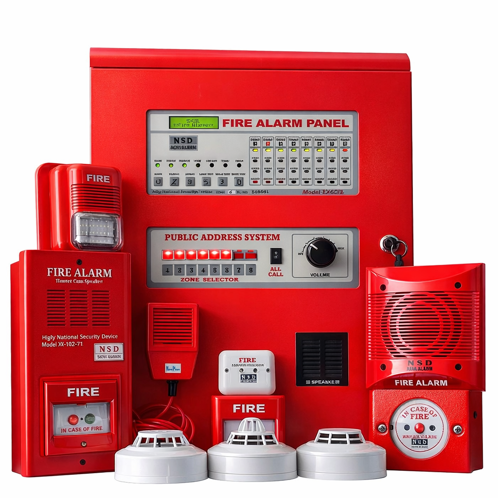 Alarm system fire